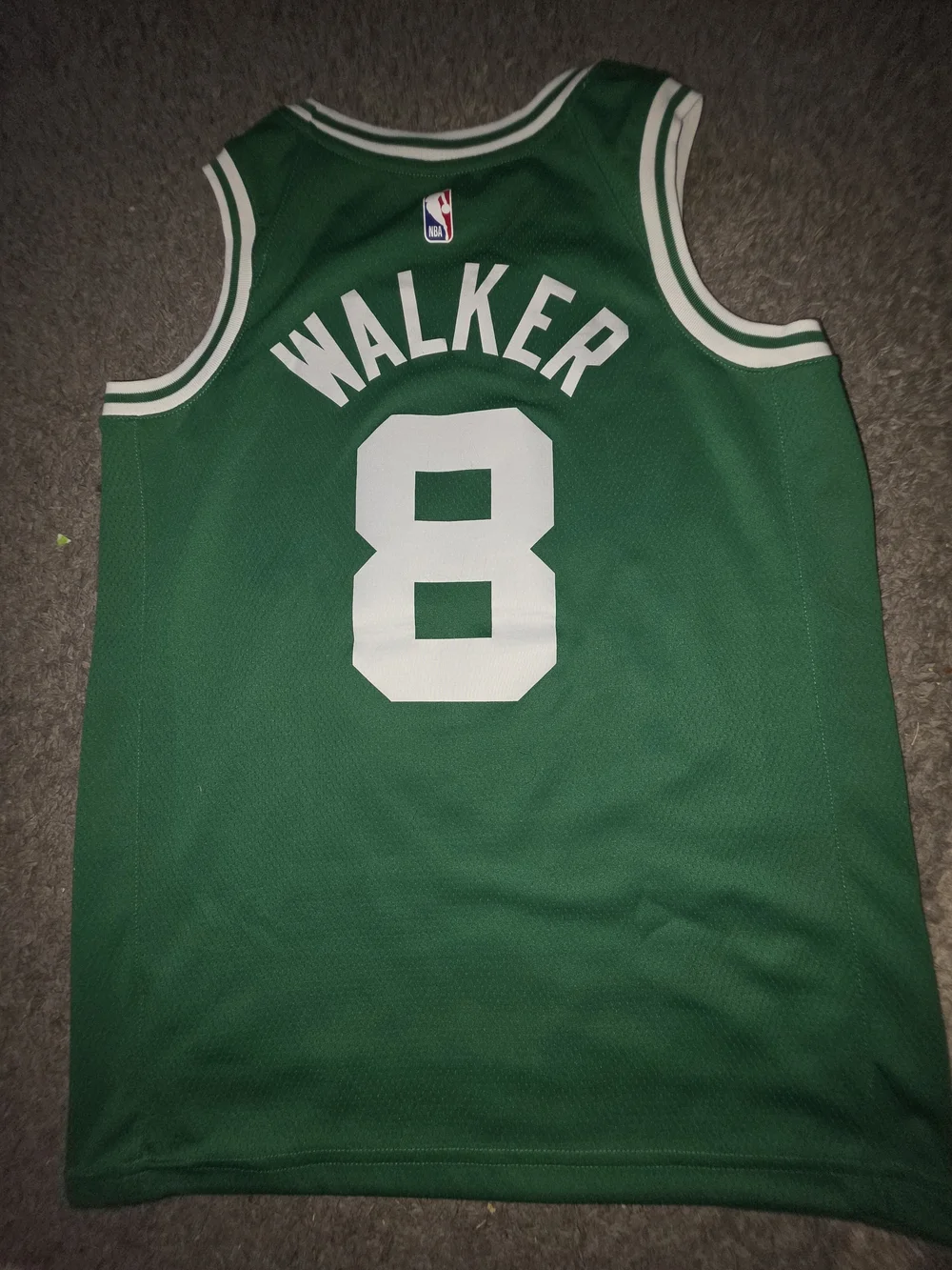 Nike Boston Celtics #8 Walker Green Basketball Jersey
